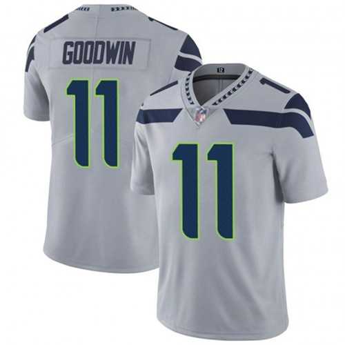 Men & Women & Youth Seattle Seahawks #11 Marquise Goodwin Gray Vapor Untouchable Limited Stitched Jersey,We sell and wholesale Men & Women & Youth Seattle Seahawks #11 Marquise Goodwin Gray Vapor Untouchable Limited Stitched Jersey on line form chian!